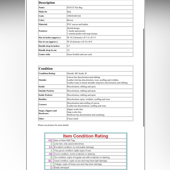 Gucci Beige and Olive Shoulder Bag - Picture 16 of 16